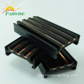 Co-extrusion Plastic Guide Rail Insert Copper Strip